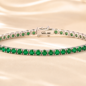 Ethical Emerald Tennis Bracelet