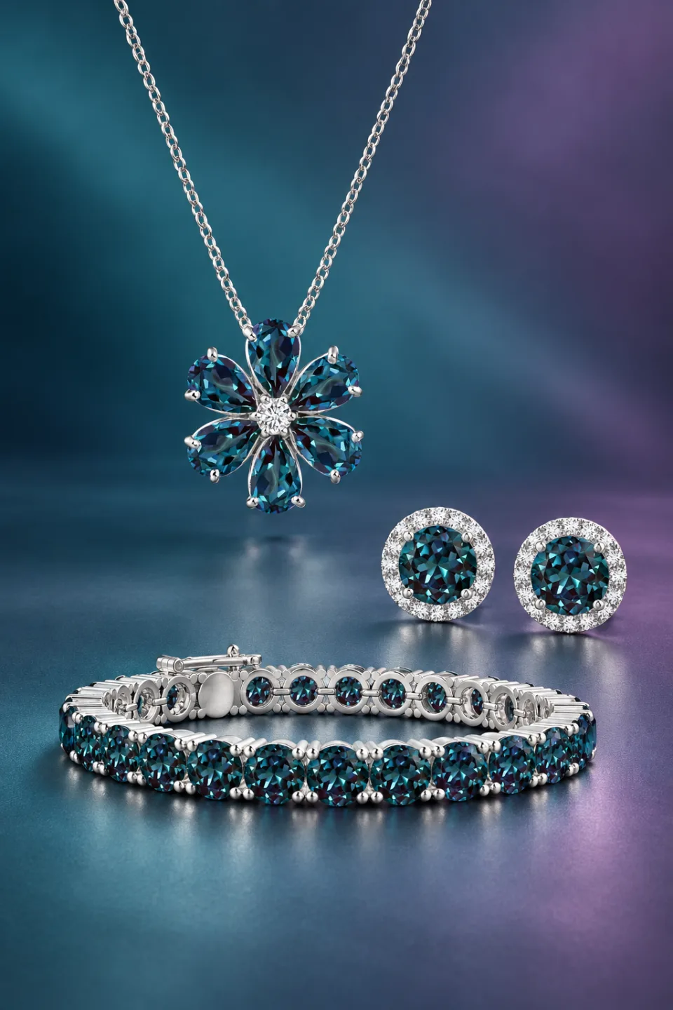 Alexandrite jewelry collection