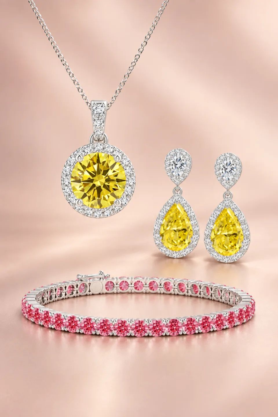 Colored Diamond jewelry collection