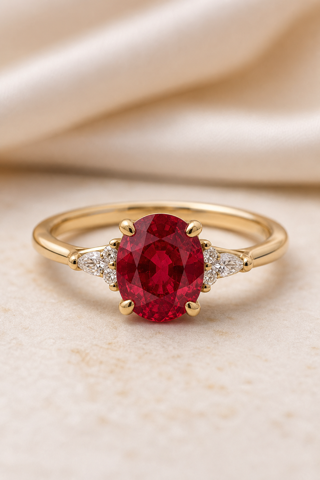 Lab-Grown Ruby