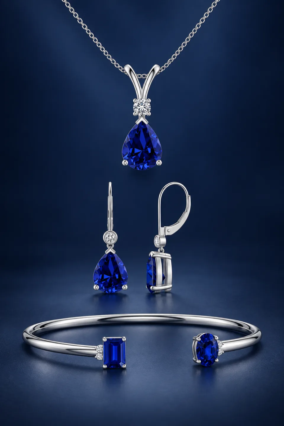Sapphire jewelry collection
